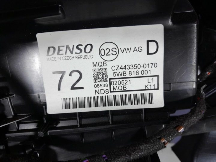 VW Passat B8 рестайлинг 19- отопитель европа 5WB816001, фото 7