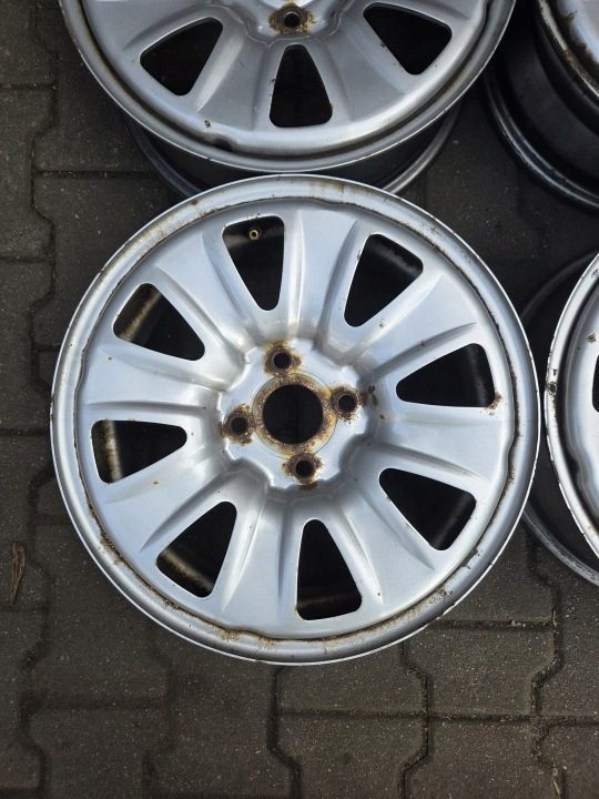 4× Штампованный диск Toyota OE 426110D590 5.0" x 15" 4x100 ET 39, фото 3