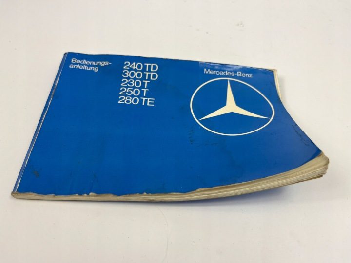 ИНСТРУКЦИЯ ПО ЭКСПЛУАТАЦИИ MERCEDES W123 240TD 300TD 230T 250T 280TE 1235848196 DE, фото 2