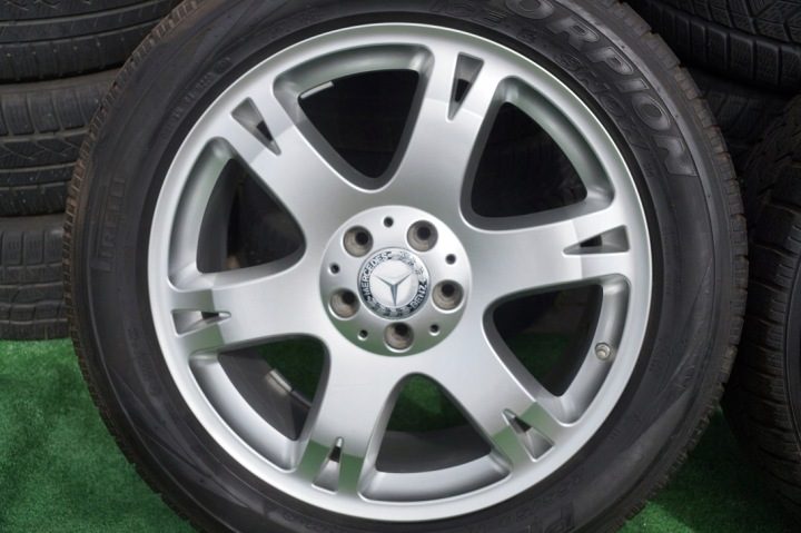 Литые диски + шины Mercedes ML W164 датчики CIŚ, фото 5