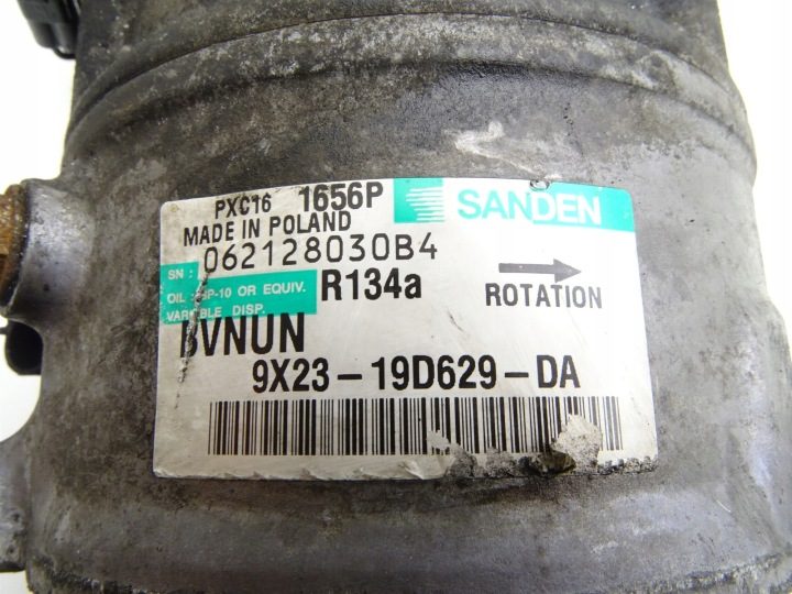 КОМПРЕССОР КОНДИЦИОНЕРА 9X23-19D629-DA Jaguar XF X250 I 3.0 TDV6, фото 7