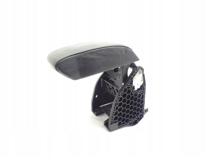 ПОДЛОКОТНИК СРЕДНИЙ ТОННЕЛЯ ЧЕРНЫЙ КОЖА SKODA SUPERB II 3T0864207B, фото 2