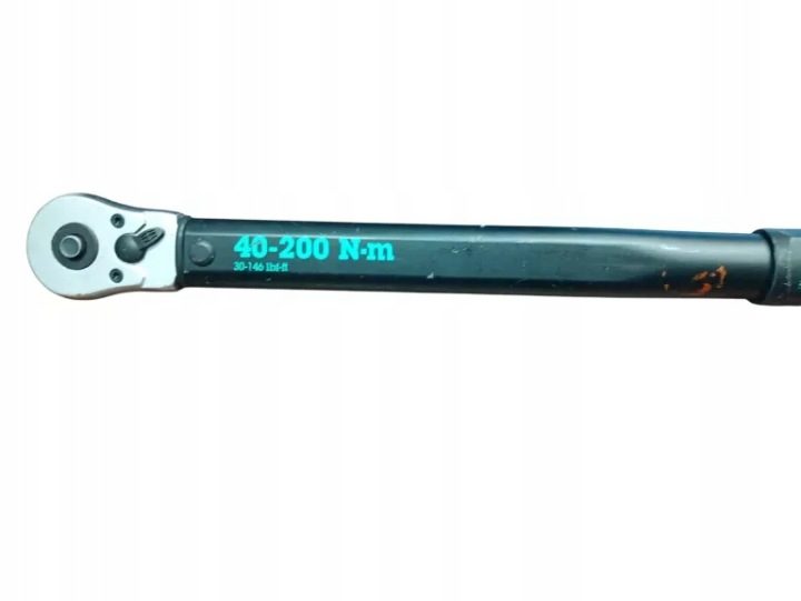 Wera ключ динамометрический C 3 трещотка 1/2 дюйма 40-200 Нм 05075622001, фото 3