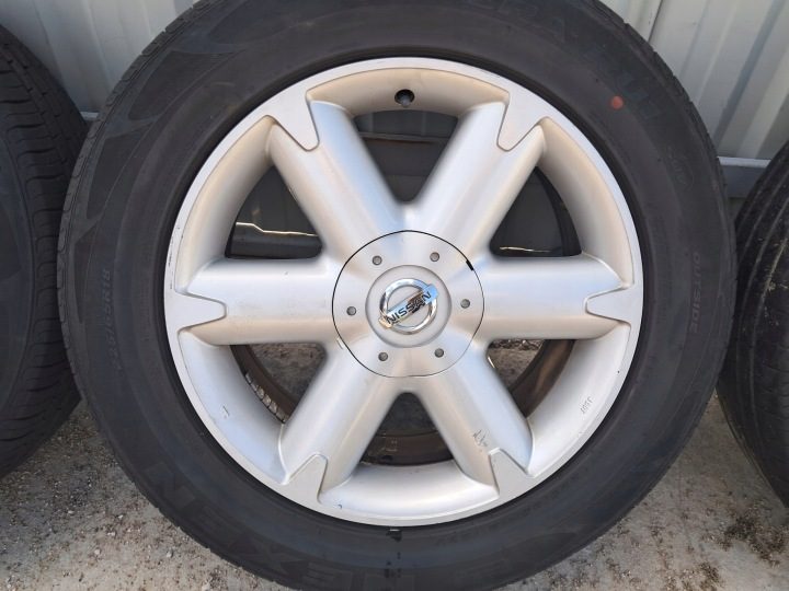 NISSAN MURANO Z50 03- ЛИТЫЕ ДИСКИ КОЛЕСА 5x114.3 7.5x18 225/65/R18 CB000, фото 5