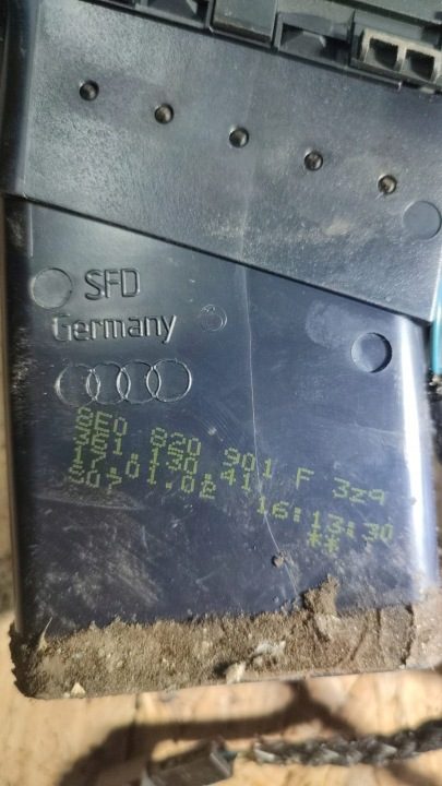 Дефлекторы панели приборного AUDI A4 КАБРИОЛЕТ (8H7, B6, 8HE, B7) 8E0820901F, фото 3