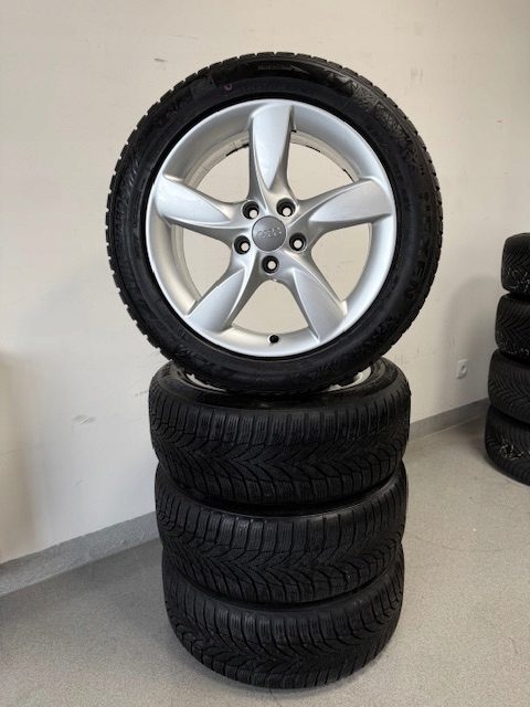 Колеса зимние 17'' AUDI A4 , A6 , A5 Шины 225/50R17 Nexen Bieżnik 8 мм, фото 1