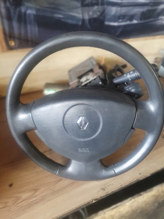 ЭЛЕКТРОУСИЛИТЕЛЬ РУЛЯ С KIEROWNICĄ I MANETKAMI RENAULT CLIO II 1.6, фото 1