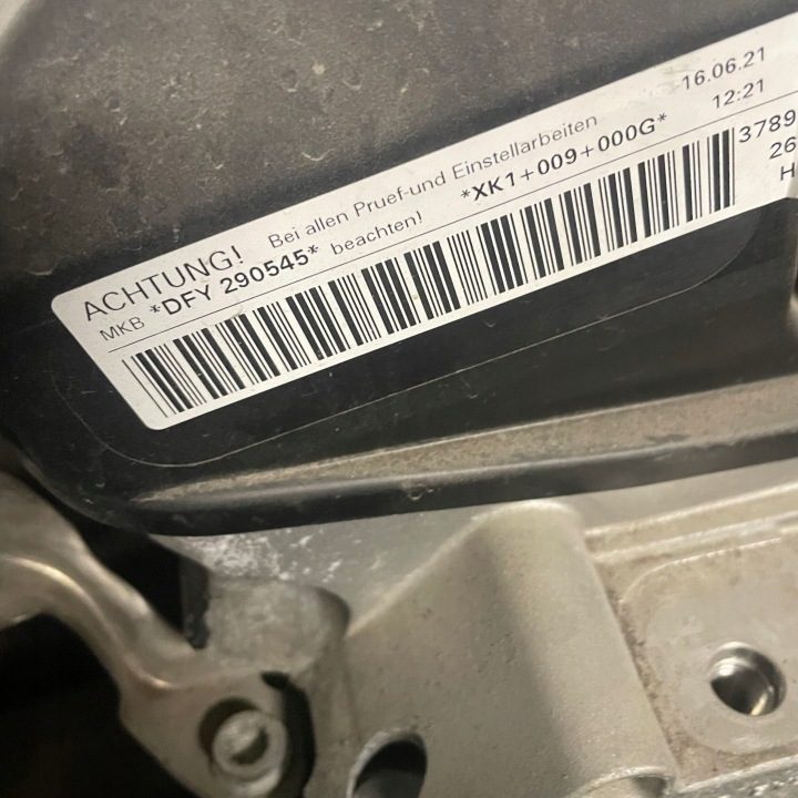 ДВИГАТЕЛЬ В СБОРЕ GOLF VIII 1.5 eTSI DFY 33 тыс. км 2021 г., фото 3