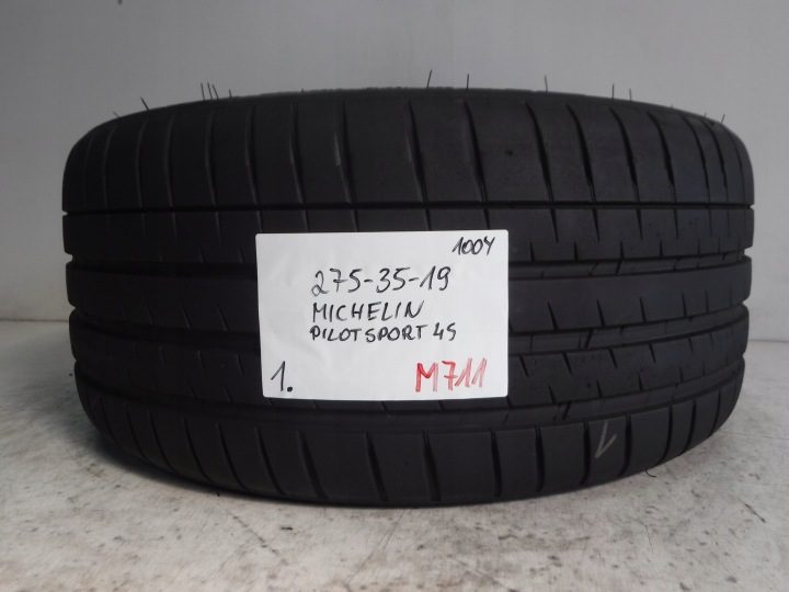 Шина летняя Michelin Pilot Sport 4S 275/35R19 100 Y защита диска, фото 1