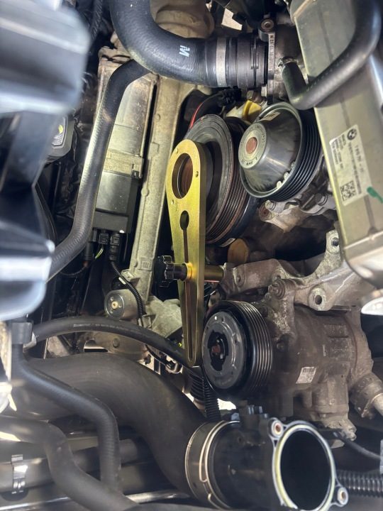 Инструмент разборки шкива глушителя колебаний коленвала BMW N47 N57, фото 4