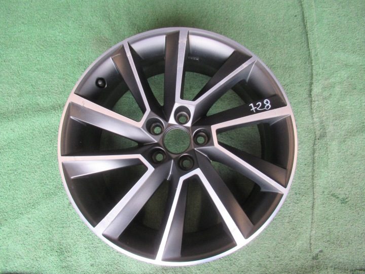 Литой диск Skoda OE STRATOS 6.5" x 17" 5x100 ET 40, фото 2