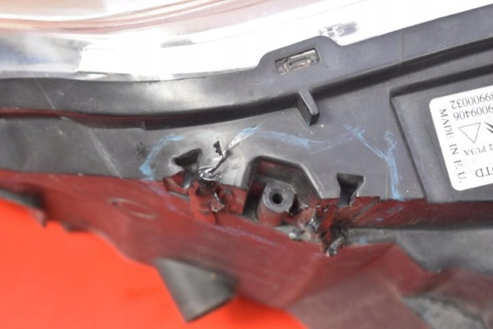 ФАРА ПРАВАЯ ФАРА ПЕРЕДНЯЯ EU 9646893880 CITROEN C4 1 I 5D ХЭТЧБЕК 04-08, фото 9