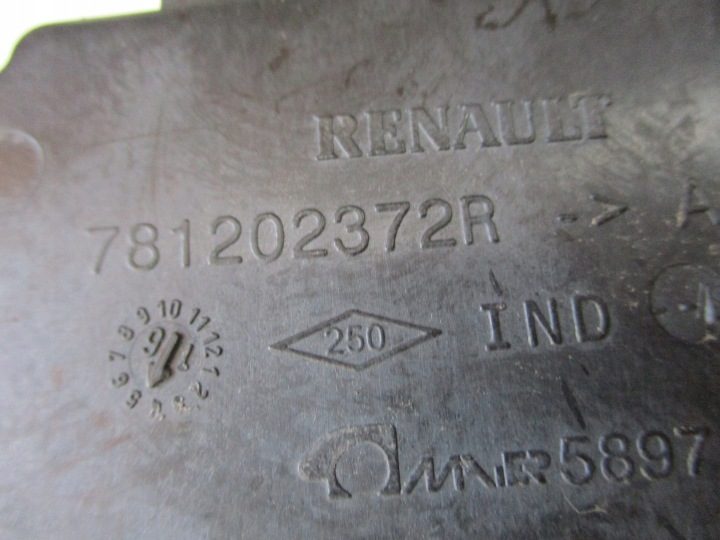 Renault OE 781202372R лючок горловины бензобака tegne, фото 4