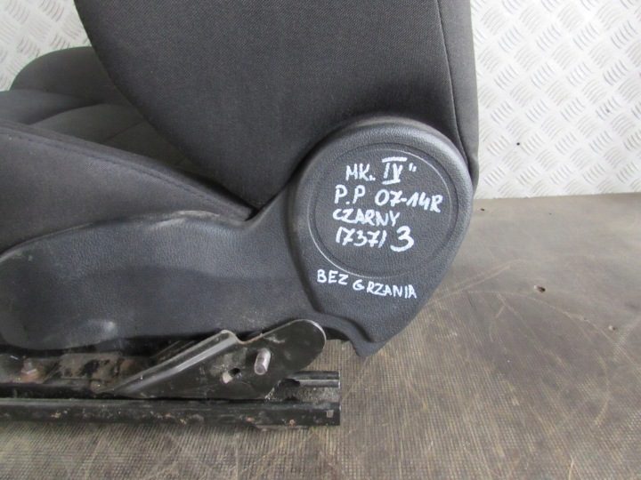СИДЕНЬЕ ПРАВОЕ ПЕРЕДНЕЕ БЕЗ ПОДОГРЕВА FORD MONDEO MK 4 07-14R., фото 9