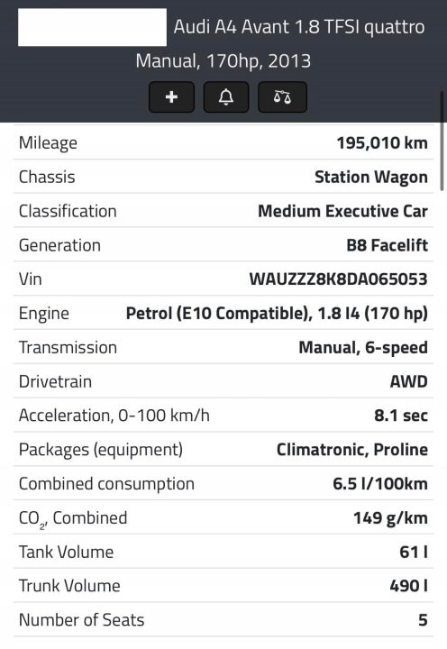 ДВИГАТЕЛЬ КОМПЛЕКТ Audi A5 1.8 TFSI 170 л.с. udokumentowane 195 тыс CJE CJEB, фото 3