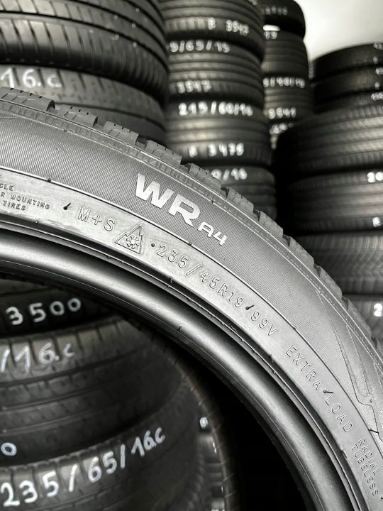 2× Шина зимняя Nokian Tyres WR A4 235/45R19 99 В сцепление на снегу (3PMSF), усилитель (XL), фото 12