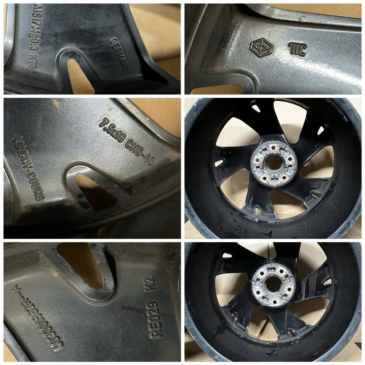 Литой диск Renault OE Megane IV GT 7.5" x 18" 5x114.3 ET 46, фото 6