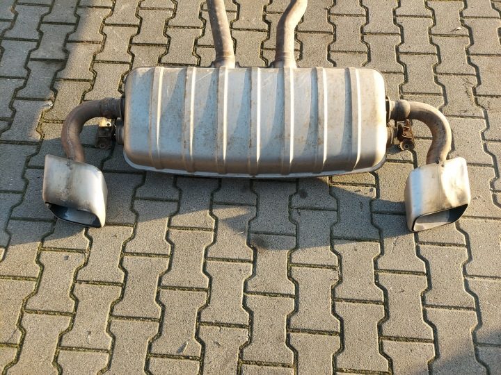 PORSCHE CAYENNE II 7P5 4.2D ВЫХЛОПНАЯ СИСТЕМА ГЛУШИТЕЛЬ, фото 3