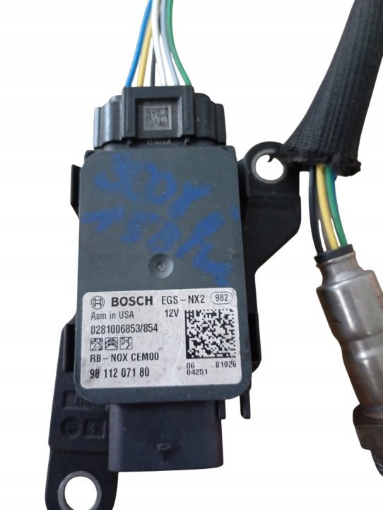 ЛЯМБДА-ЗОНД ДАТЧИК NOX CITROEN PEUGEOT OPEL 1.5 BLUEHDI OE 9811207180, фото 2