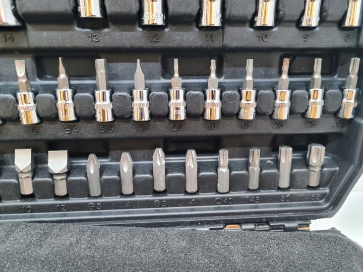 Комплект инструментов Neo Tools 1/2" 1/4" 90 элементов | 10-180, фото 9