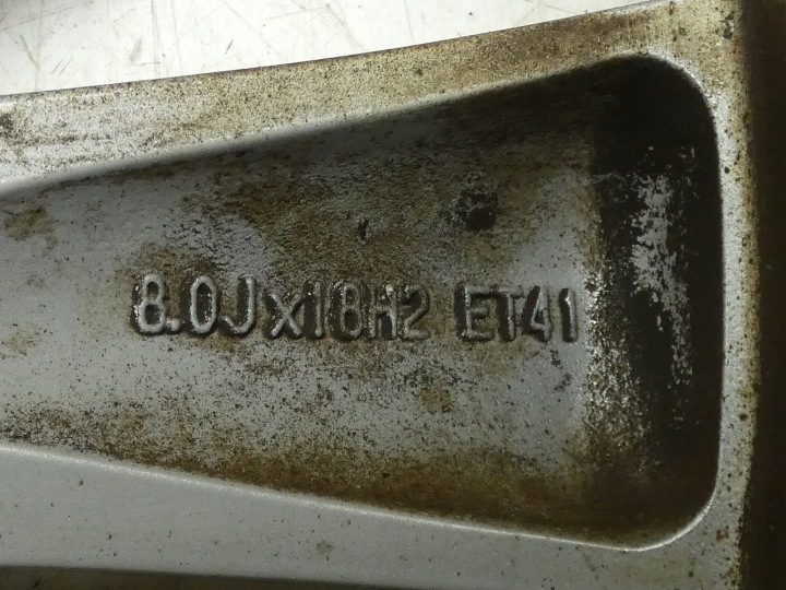 Литой диск Volkswagen OE 3C8601025D 8.0" x 18" 5x112 ET 41, фото 11
