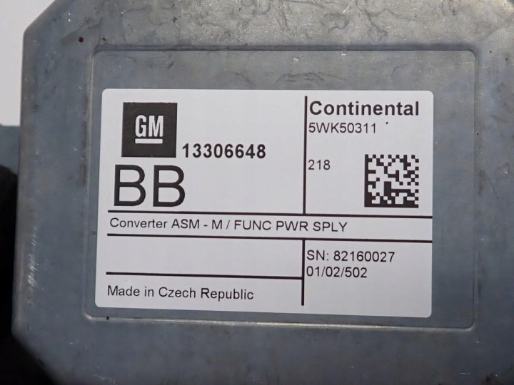 БЛОК УПРАВЛЕНИЯ НАВИГАЦИИ 13306648 OPEL ASTRA V K 16 г., фото 3