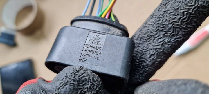 Q5 80A РАЗЪЕМ 6X0973817B 6X0973817 VW AUDI A4 B9 8W A5, фото 10