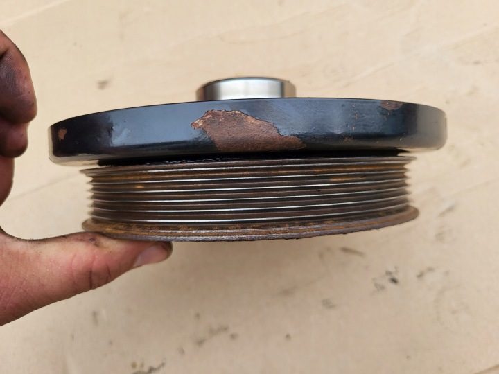 ШКИВ ВАЛА BMW X5 F15 E70 E71 X6 F16 F10 F35 F30 3.0D 3.5D N57 ОРИГ., фото 4