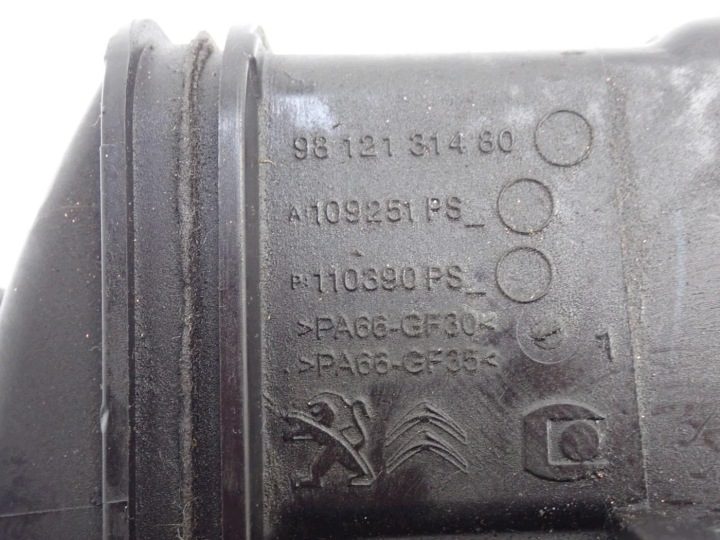Корпус термостата патрубок охлаждения 9812131480 Citroen C3 III 1.2 THP HN05 20 г., фото 4