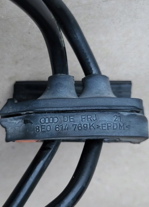 Тормозные шланги трубки с вакуумного усилителя для насоса Audi A4 B6 B7 8E 1.8 бензин. OE европа, фото 5