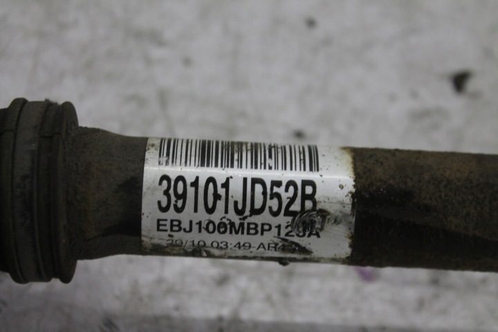 NISSAN QASHQAI ПОЛУОСЬ ЛЕВАЯ 1.5 DCI J10 39101JD52B, фото 3