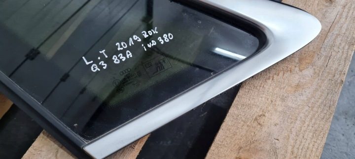 Q3 83A СТЕКЛО КУЗОВНОЕ ЛЕВОЕ ЗАДНЕЕ AS3 2019 г. 83A845297E, фото 3