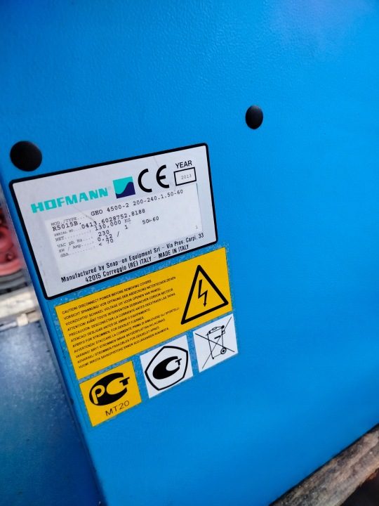 Балансировочный станок Hofmann Geodyna 4500-2, фото 14