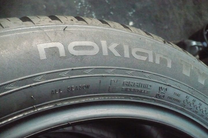 Шина всесезонная Nokian Tyres Seasonproof ВНЕДОРОЖНИК 215/55R18 99 В сцепление на снегу (3PMSF), усилитель (XL), фото 3