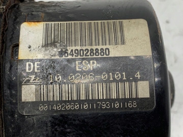 НАСОС ABS CITROEN C3 I 9649028880 1.6 109 л.с., фото 5