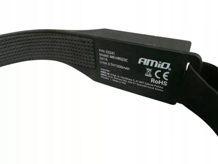 Amio НАЛОБНЫЙ ФОНАРЬ LED COB С ДАТЧИКОМ ДВИЖЕНИЯ, фото 6