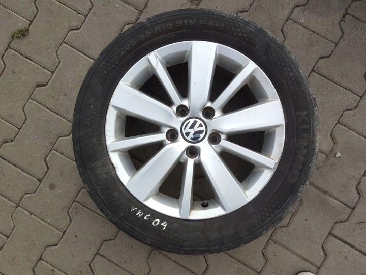 Литой диск Volkswagen OE Golf VI См. фото x 16" 3X7, фото 1