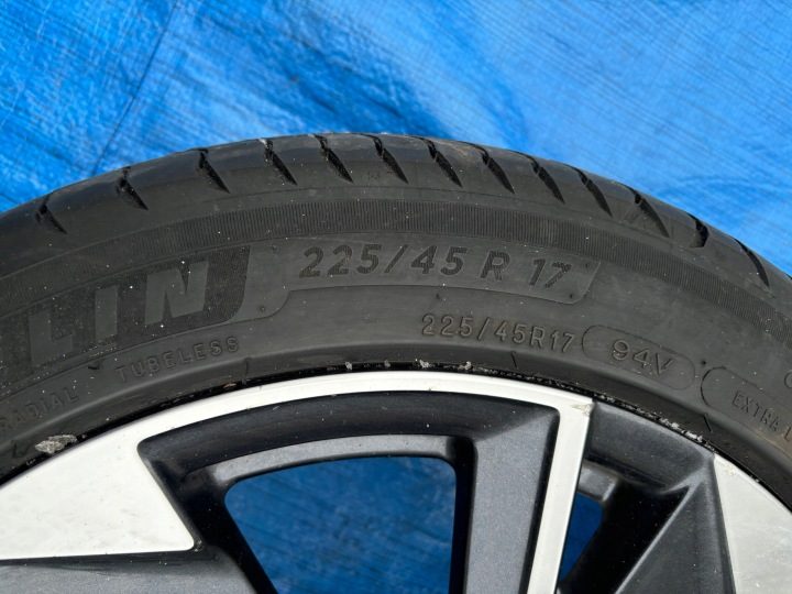 Peugeot 308 III T10 комплект дисков алюминиевых с шинами 225/45 R17, фото 8