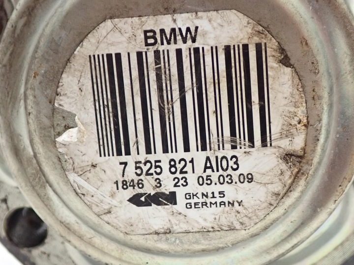 ПОЛУОСЬ ЛЕВАЯ ЗАДНЯЯ 7525821 BMW 3 E90 E91 1.6i N43 90 кВт 09 г., фото 5