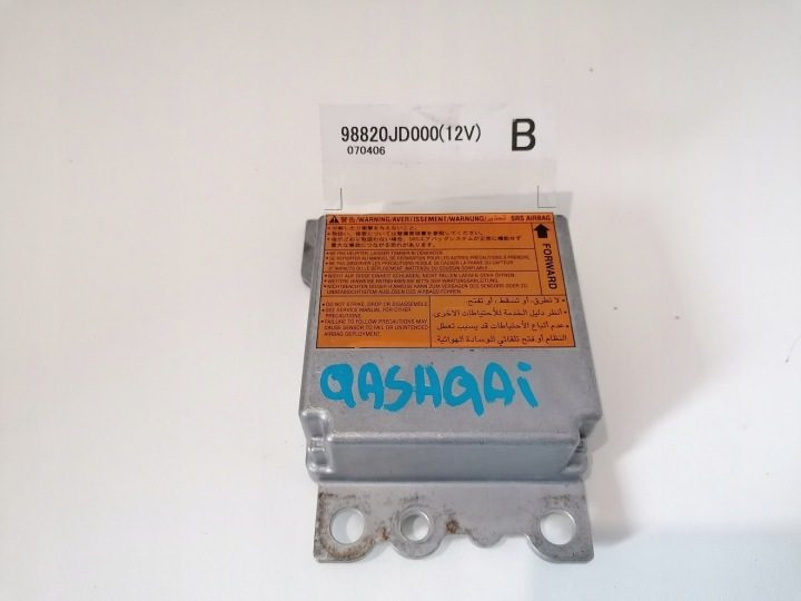 NISSAN QASHQAI ДАТЧИК AIRBAG ПОДУШКИ J10 2007 г., фото 1