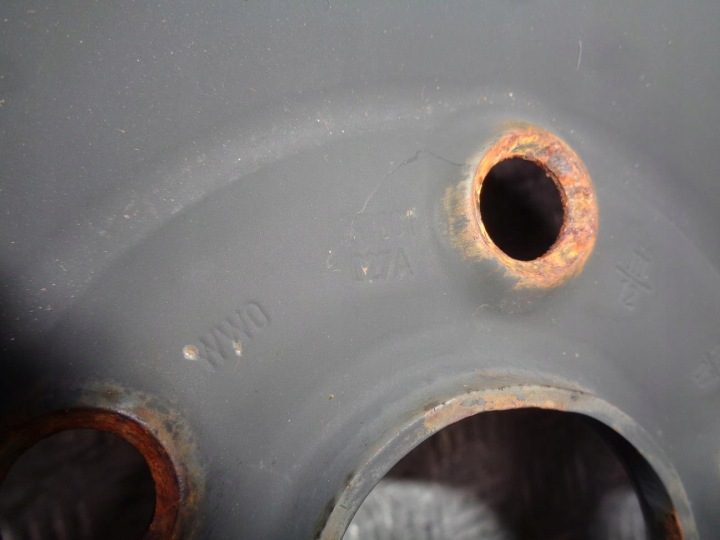 Штампованный диск Volkswagen 6.5" x 16" 5x112 ET 50, фото 4