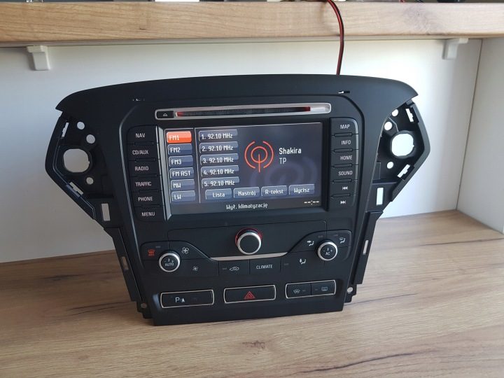 Автомагнитола Ford OE FORD МАГНИТОЛА НАВИГАЦИЯ NX SD HS MCA 2-DIN, фото 2