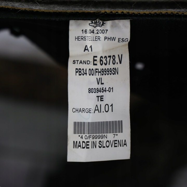 BMW E60 E61 Сиденье Левое Переднее Sport Полукожа Черная, фото 13