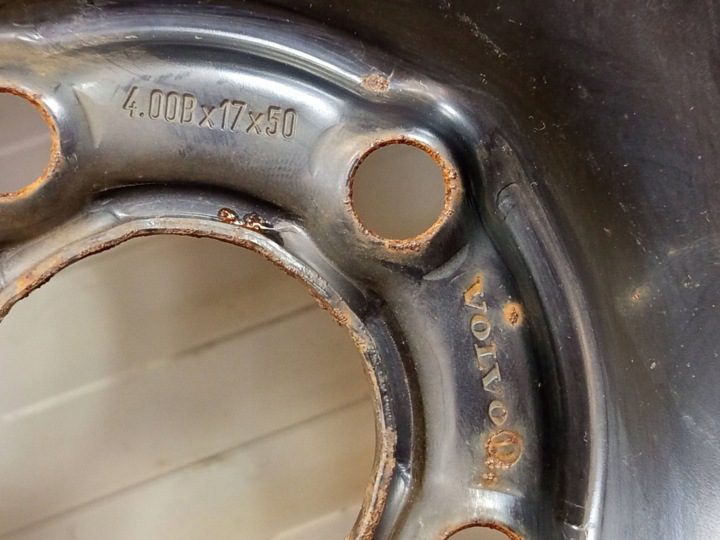ДОКАТКА ЗАПАСНАЯ VOLVO S80 V70 S60 R17 5x108 9209872, фото 4