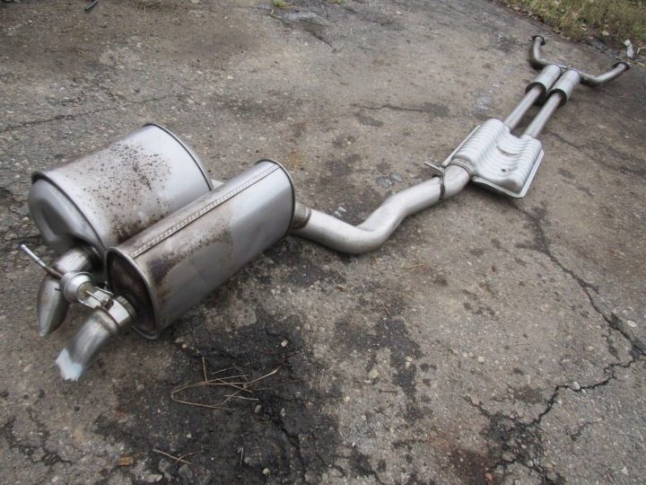 В СБОРЕ ВЫХЛОПНАЯ СИСТЕМА BMW 7 E65 E66 7540644, фото 5