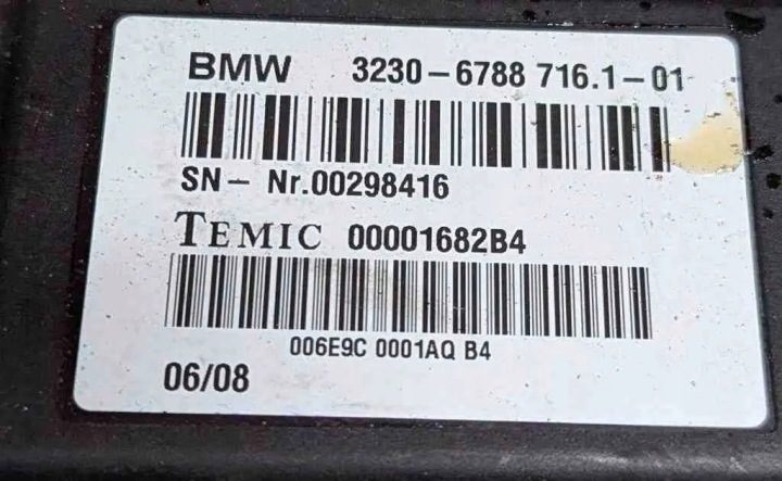 Модуль рулевой рейки BMW 7 (E65, E66, E67) 00298416 2.99L дизель 2004, фото 3