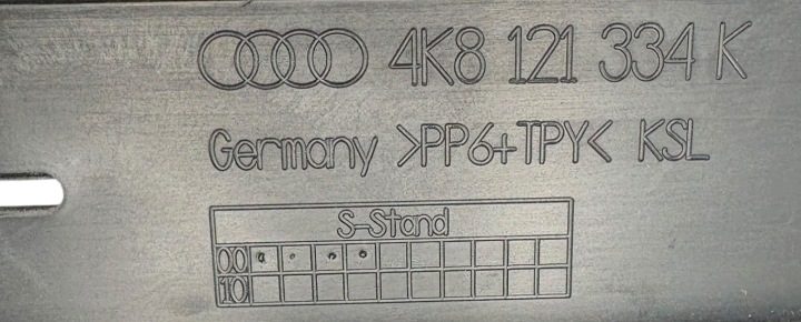 Руль воздуховод радиатора правый AUDI RS6 RS7 4K8121334K, фото 4