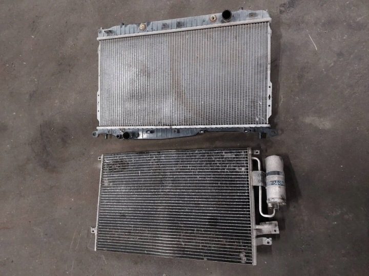 Радиатор охлаждения + радиатор кондиционера Chevrolet Epica II 2.0 24V, фото 4