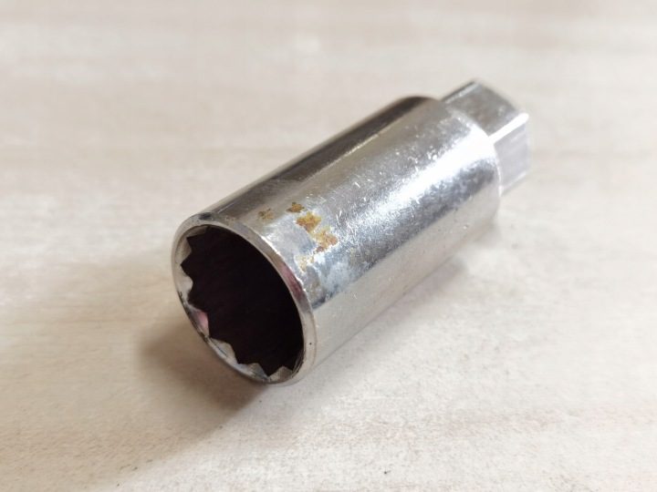 Насадка длинная 3/8" 12-kątna 21 мм, фото 1