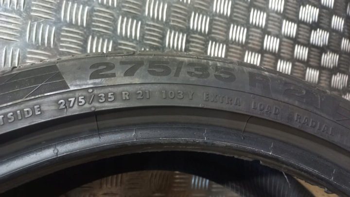 4× Шина летняя Continental SportContact 6 265/35R20 99 Y защита диска, усилитель (XL), фото 4